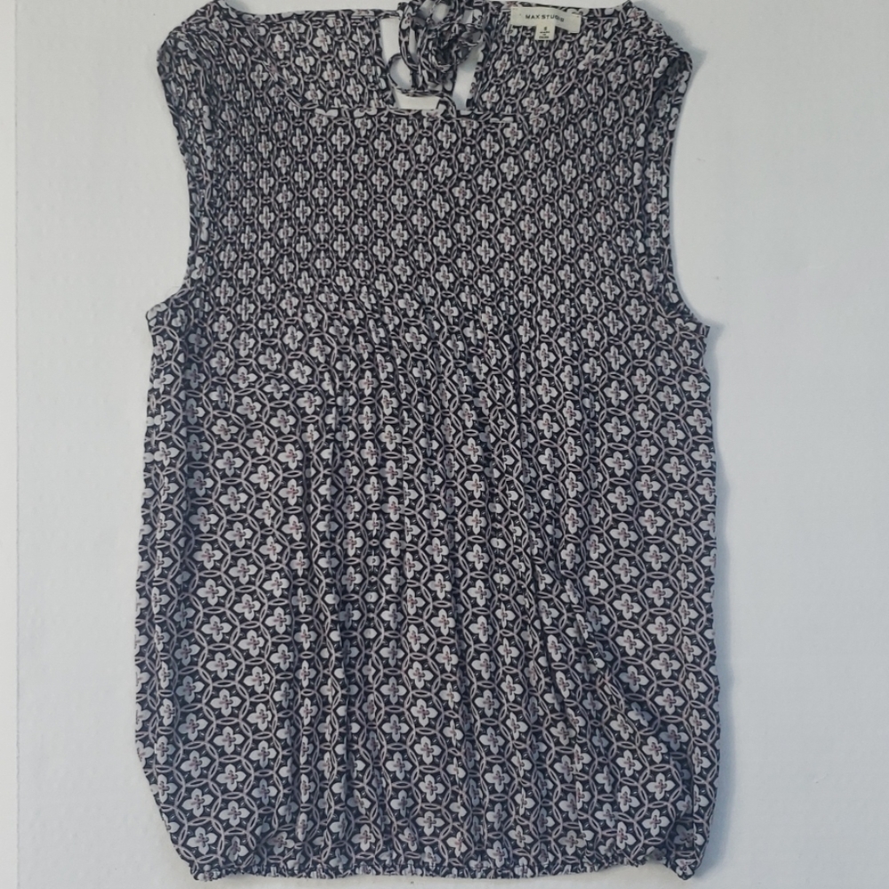 Max Studio Floral Tank Top